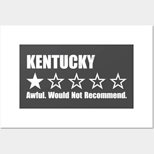 Kentucky One Star Review Posters and Art